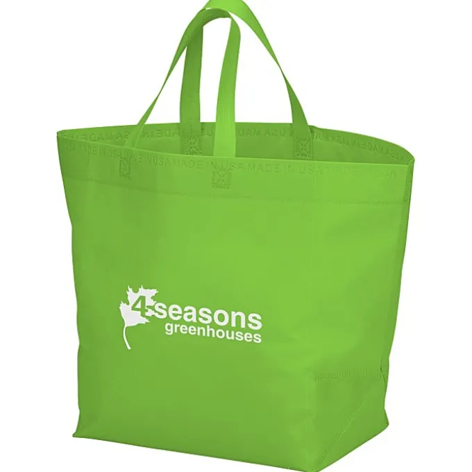 Heat Seal Large Gusset Tote - 13 1/2 inches x 12 inches