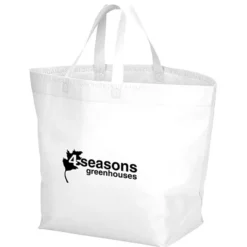 Heat Seal Large Gusset Tote - 13 1/2 inches x 12 inches