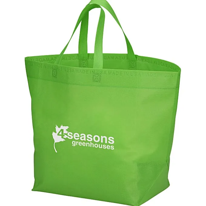 Heat Seal Large Gusset Tote - 13 1/2 inches x 12 inches