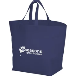 Heat Seal Large Gusset Tote - 13 1/2 inches x 12 inches