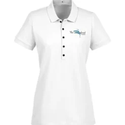 Heavy Knit Stretch Pique Polo - Ladies'
