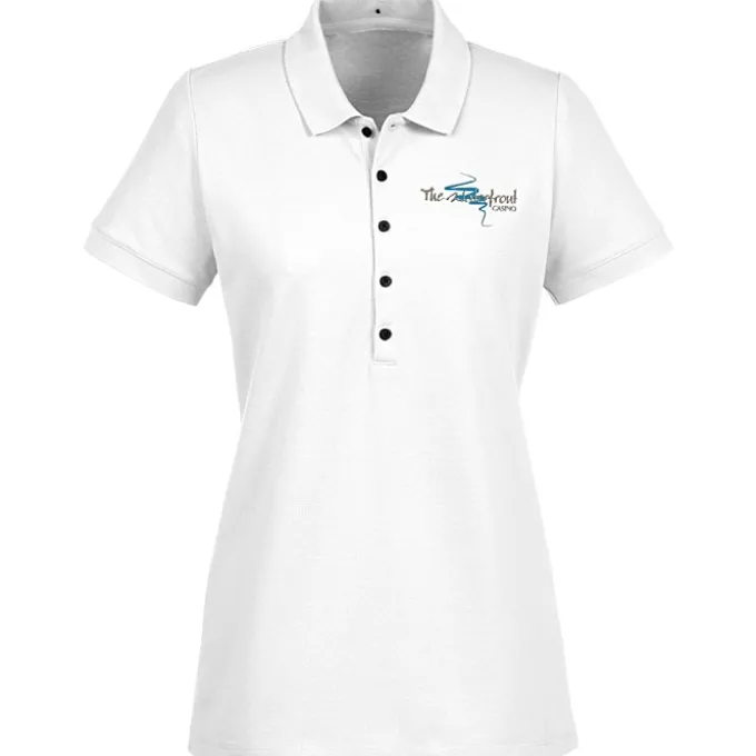 Heavy Knit Stretch Pique Polo - Ladies'