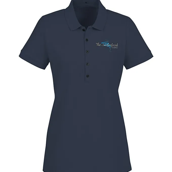 Heavy Knit Stretch Pique Polo - Ladies'