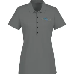 Heavy Knit Stretch Pique Polo - Ladies'