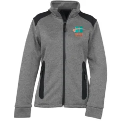 Heavy Knit Technical Sweater Fleece Jacket - Ladies'