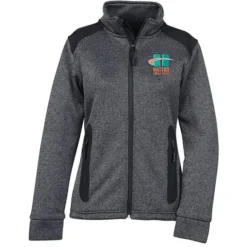 Heavy Knit Technical Sweater Fleece Jacket - Ladies'