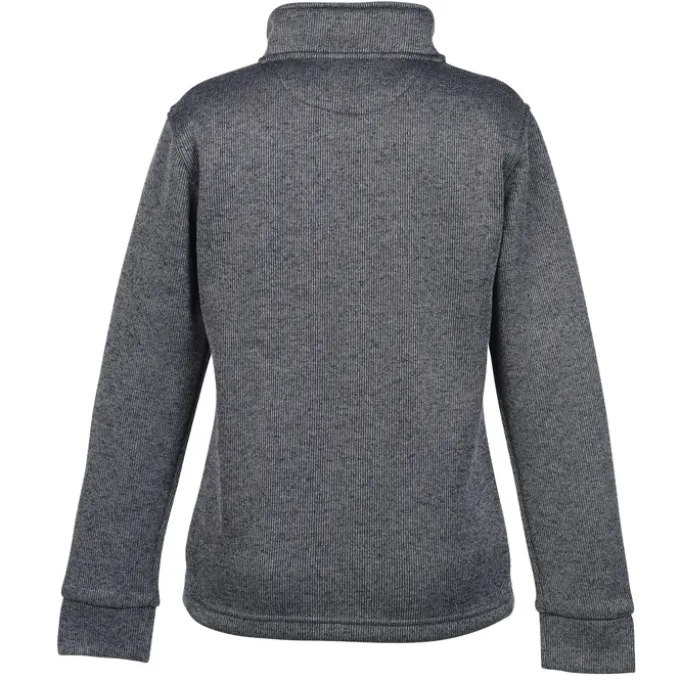 Heavy Knit Technical Sweater Fleece Jacket - Ladies'