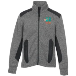 Heavy Knit Technical Sweater Fleece Jacket - Men's