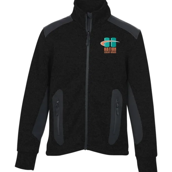 Heavy Knit Technical Sweater Fleece Jacket - Men's - 24 hr