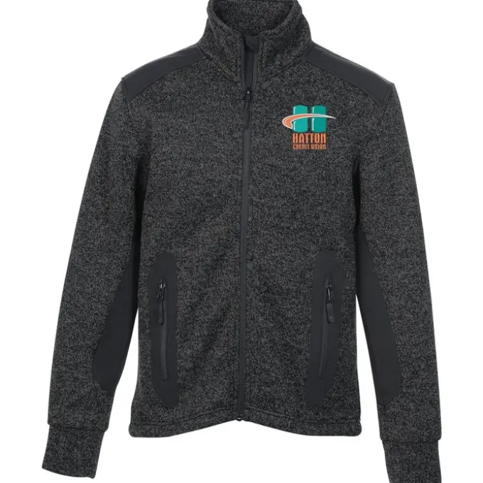 Heavy Knit Technical Sweater Fleece Jacket - Men's - 24 hr