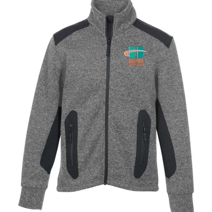 Heavy Knit Technical Sweater Fleece Jacket - Men's - 24 hr