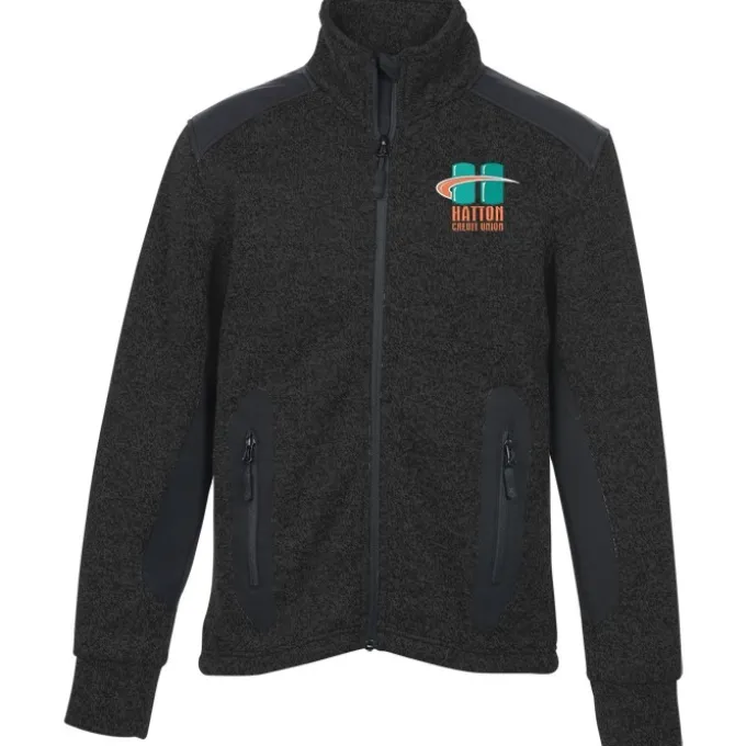 Heavy Knit Technical Sweater Fleece Jacket - Men's - 24 hr