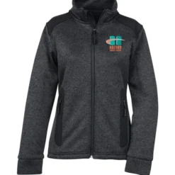 Heavy Knit Technical Sweater Fleece Jacket - Ladies' - 24 hr