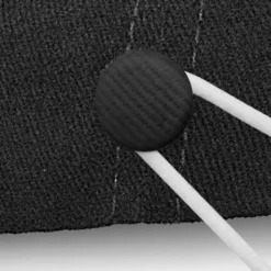 Heavyweight Cotton Twill Cap with Face Mask Buttons
