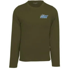 Heavyweight Ringspun Cotton LS T-Shirt - Embroidered - 24 hr