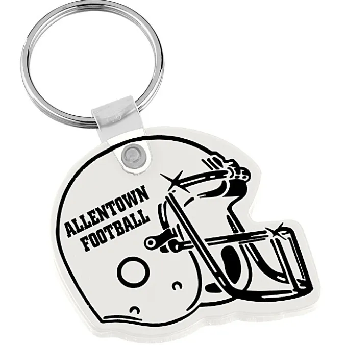 Helmet Soft Keychain - Opaque