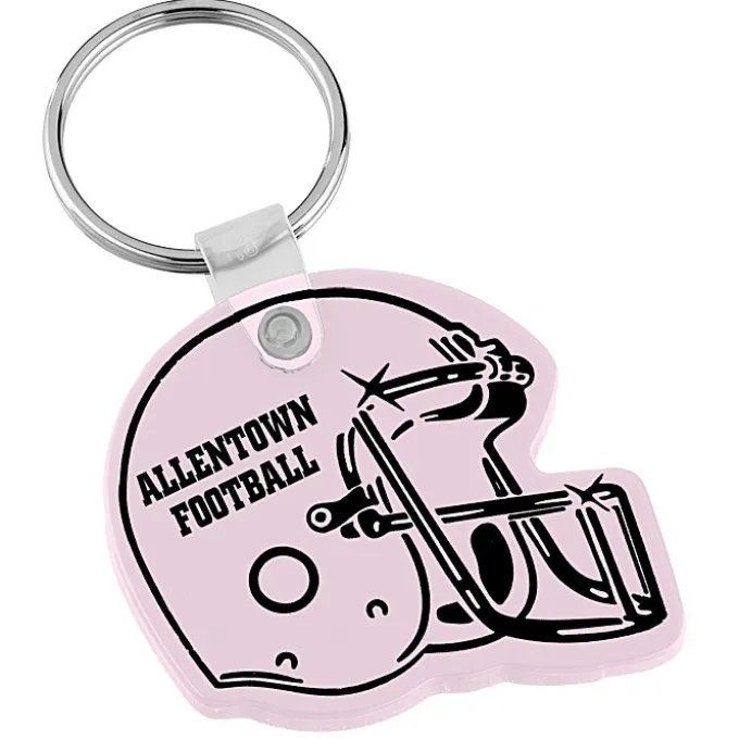 Helmet Soft Keychain - Opaque