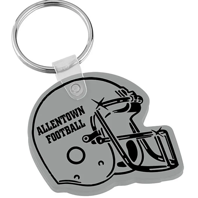 Helmet Soft Keychain - Opaque