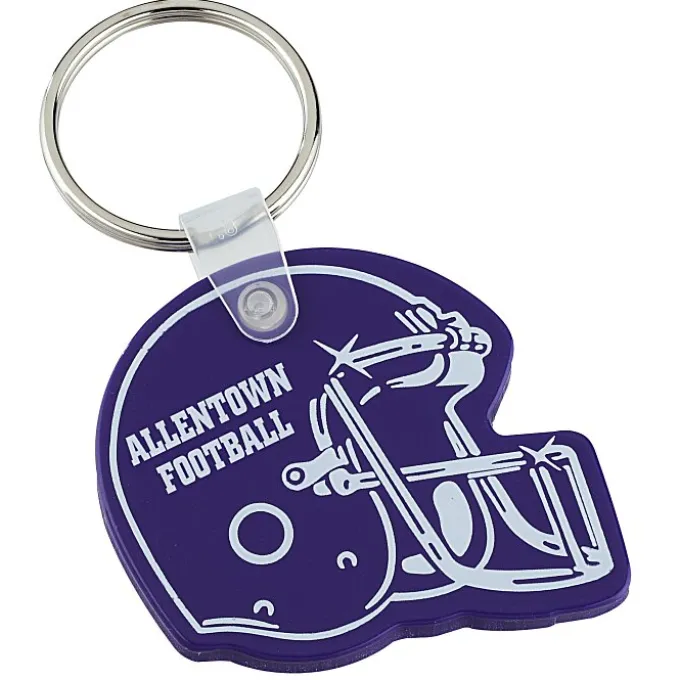 Helmet Soft Keychain - Opaque