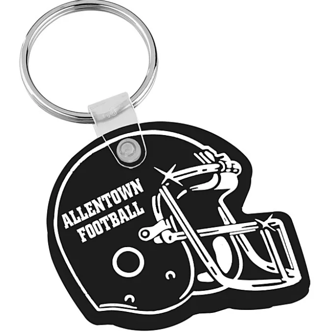 Helmet Soft Keychain - Opaque