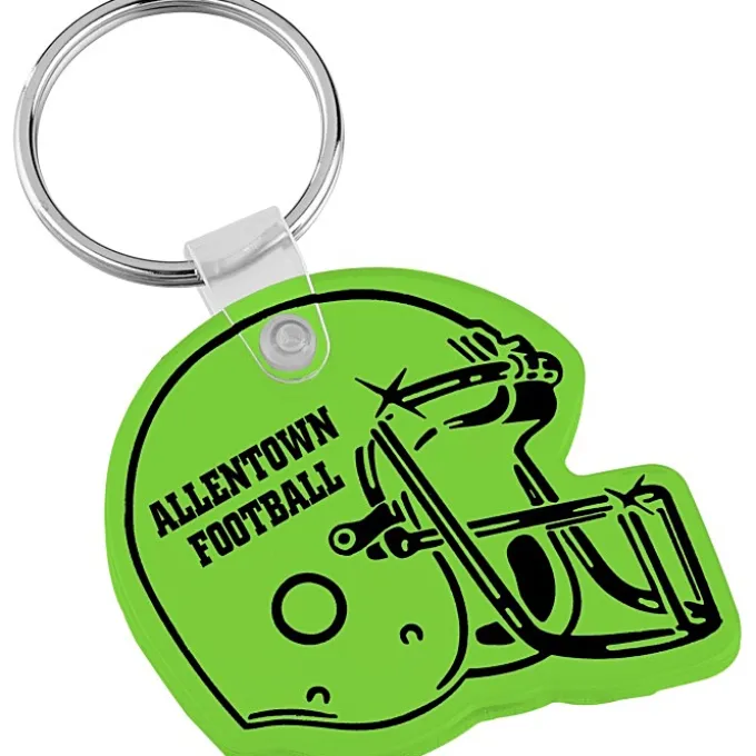 Helmet Soft Keychain - Translucent