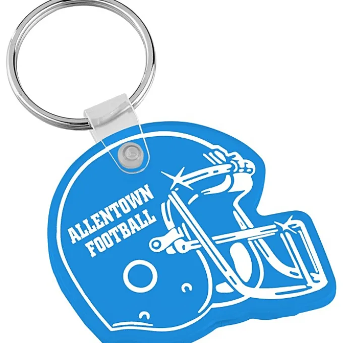 Helmet Soft Keychain - Translucent