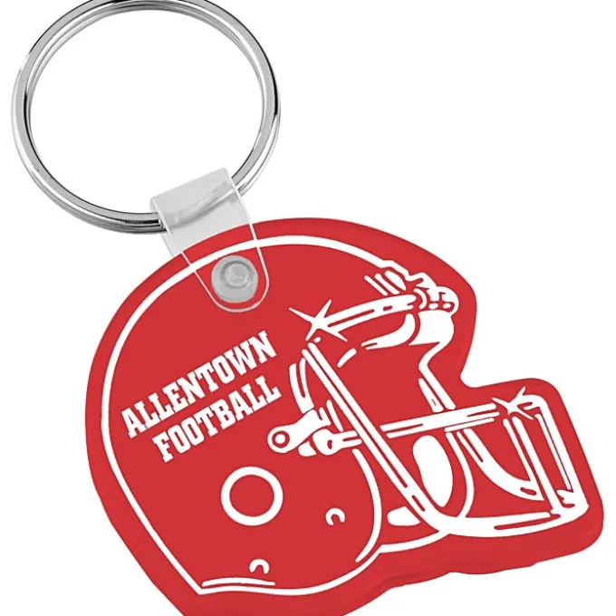 Helmet Soft Keychain - Translucent