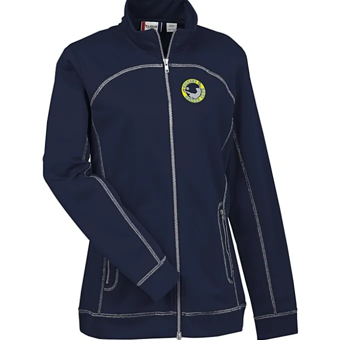 Helsa Bonded Polyester Fleece Jacket - Ladies'