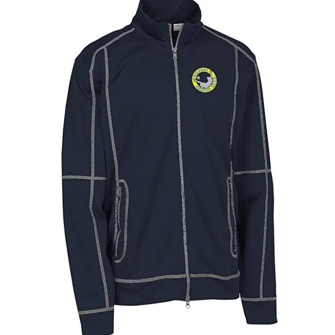Helsa Bonded Polyester Fleece Jacket - Men's