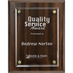 Hera Wood Plaque - 9 inches - 24 hr