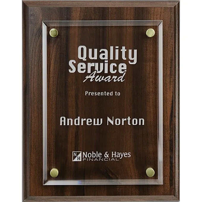 Hera Wood Plaque - 9 inches - 24 hr