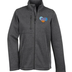 Herringbone Full-Zip Jacket - Ladies'