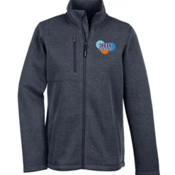 Herringbone Full-Zip Jacket - Ladies'