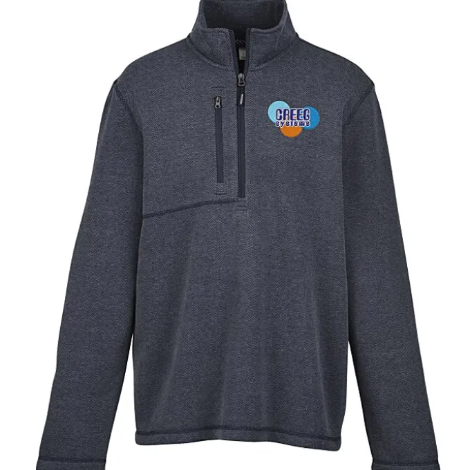 Herringbone 1/4-Zip Pullover - Men's