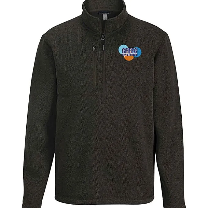 Herringbone 1/4-Zip Pullover - Men's