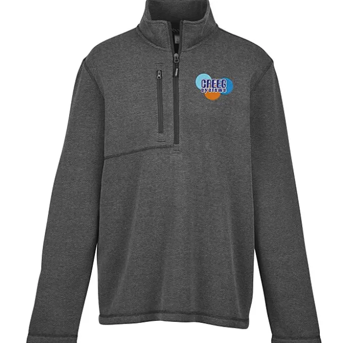 Herringbone 1/4-Zip Pullover - Men's