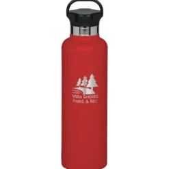 h2go Ascent Vacuum Bottle - 25 oz - Laser Engraved