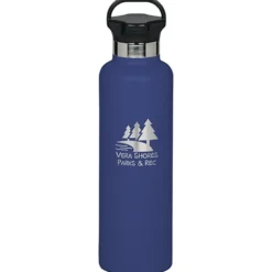 h2go Ascent Vacuum Bottle - 25 oz - Laser Engraved
