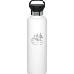 h2go Ascent Vacuum Bottle - 25 oz - Laser Engraved