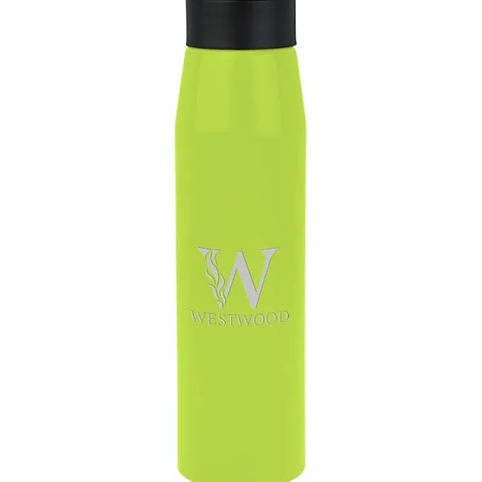 h2go Chroma Aluminum Bottle - 24 oz - Laser Engraved