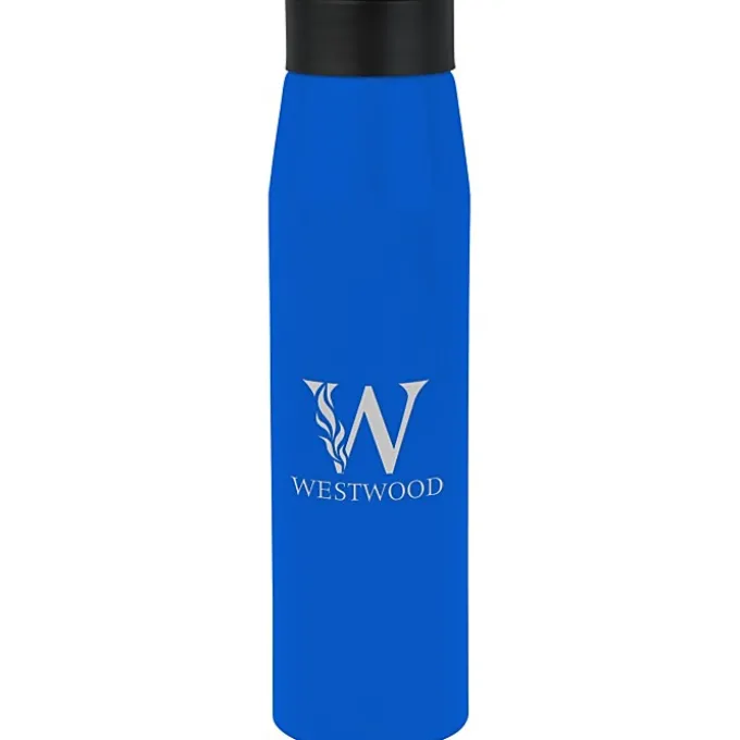 h2go Chroma Aluminum Bottle - 24 oz - Laser Engraved
