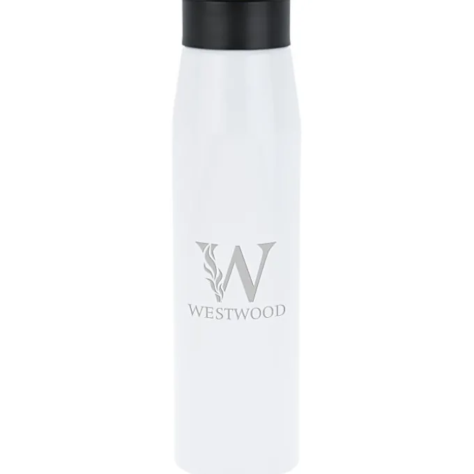 h2go Chroma Aluminum Bottle - 24 oz - Laser Engraved