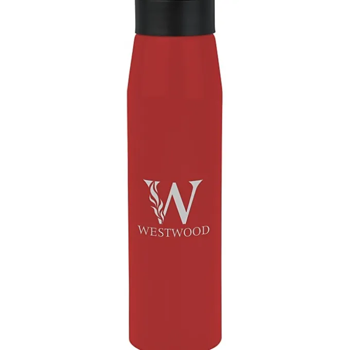 h2go Chroma Aluminum Bottle - 24 oz - Laser Engraved