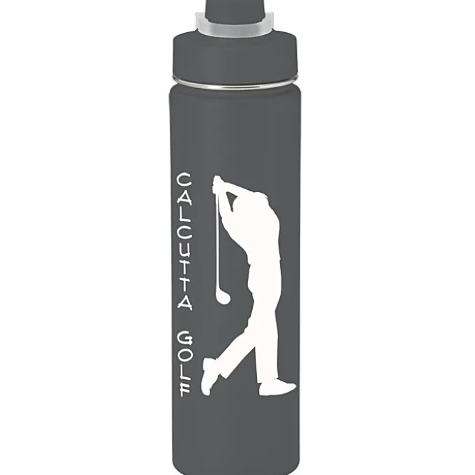 h2go Conquer Vacuum Bottle - 24 oz - 24 hr