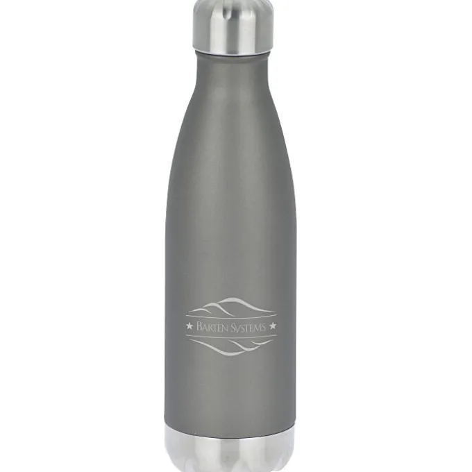 h2go Force Vacuum Bottle - 17 oz - Laser Engraved
