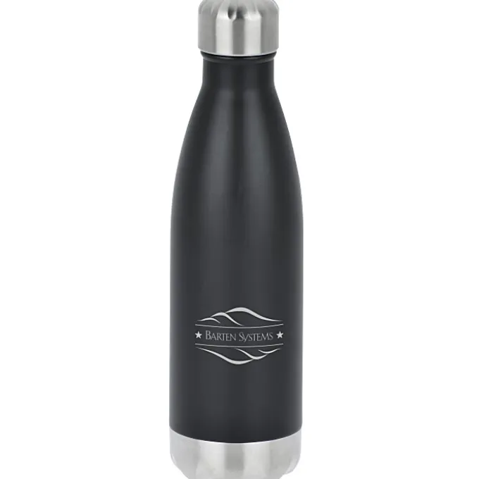 h2go Force Vacuum Bottle - 17 oz - Laser Engraved
