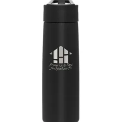 h2go Hydra Bottle - 24 oz. - Matte - Laser Engraved