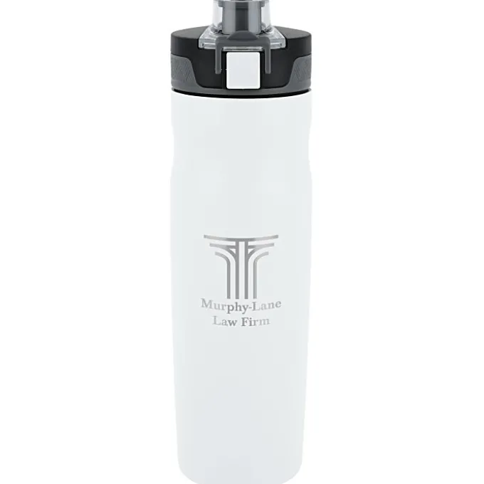 h2go Jolt Vacuum Bottle - 21 oz. - Laser Engraved