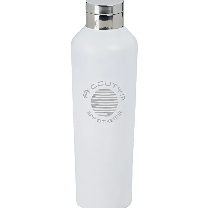 h2go Manhattan Vacuum Bottle - 21 oz. - Laser Engraved