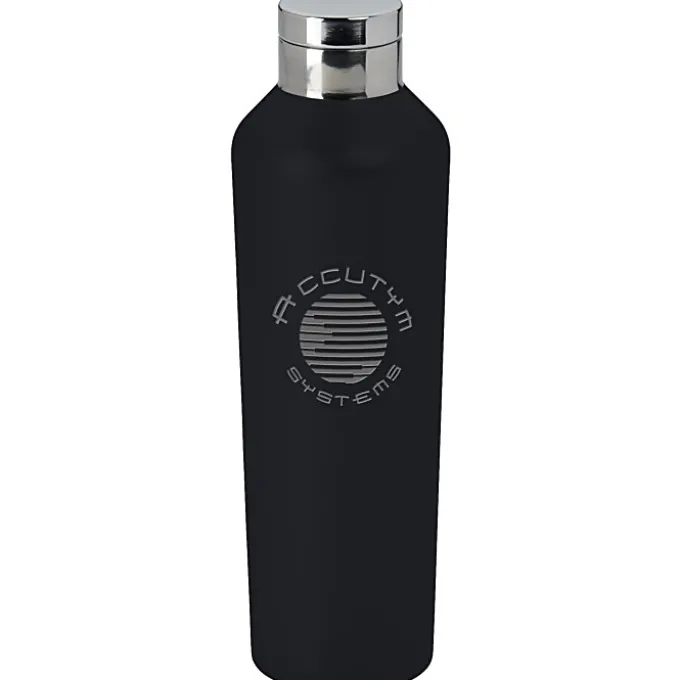 h2go Manhattan Vacuum Bottle - 21 oz. - Laser Engraved